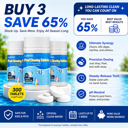 The Next-Gen Pool Purifier is here ✨ 2X Stronger Algae Control, Gentle & Safe for Kids! 👨‍👩‍👧‍👦