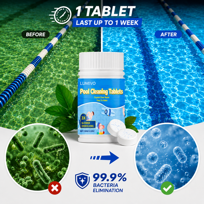 The Next-Gen Pool Purifier is here ✨ 2X Stronger Algae Control, Gentle & Safe for Kids! 👨‍👩‍👧‍👦